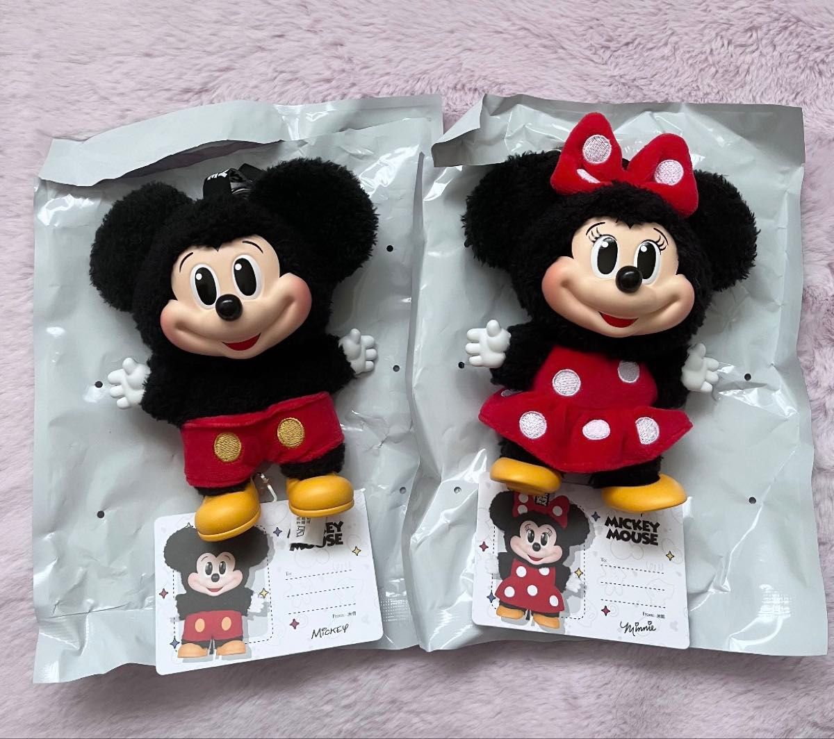 ミッキーファミリー ミッキー＆ミニー 2体セット POPMARTディズニー