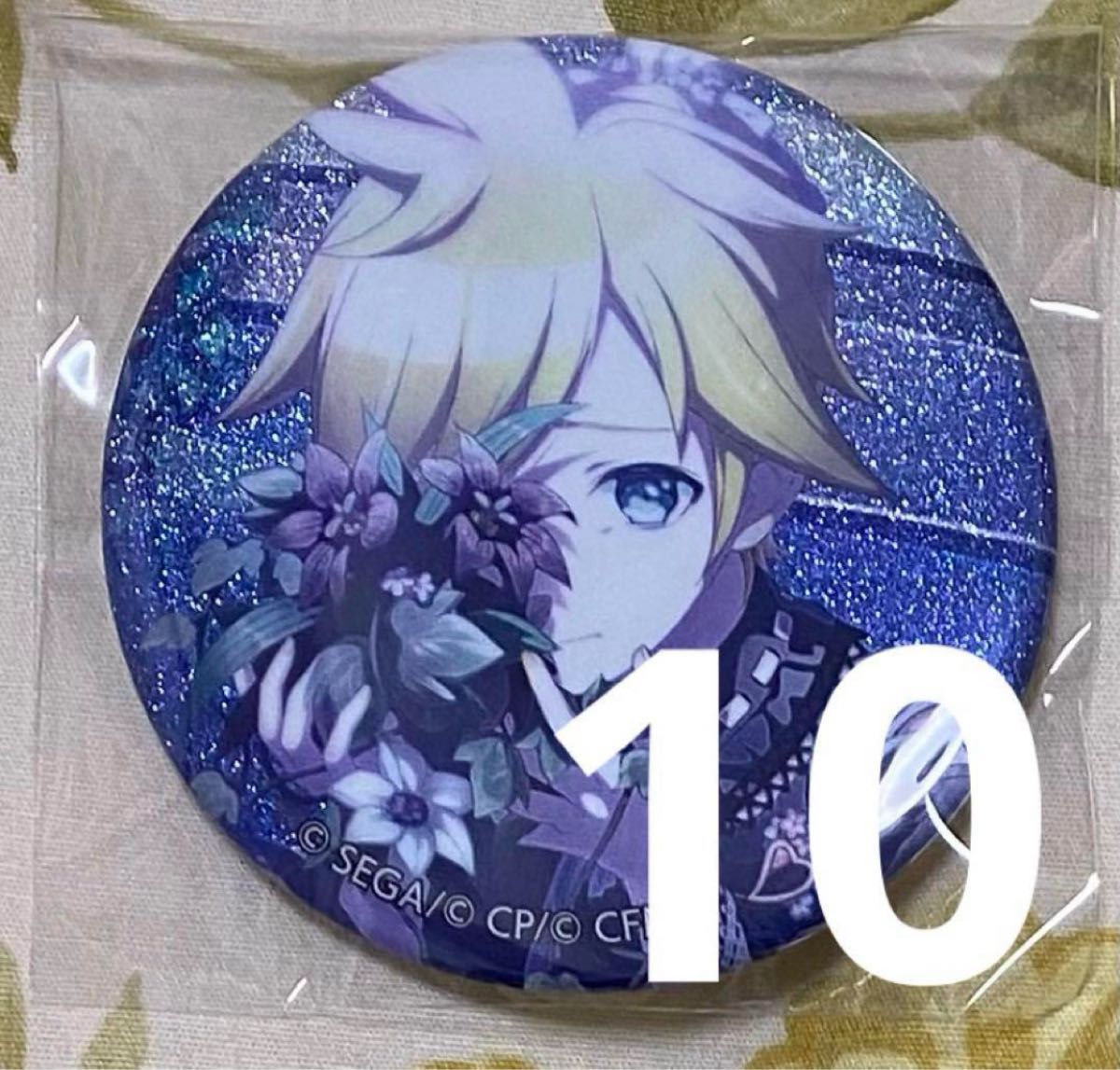 プロセカ 鏡音レン グリッター缶バッジ グリ缶 vol 22A 22A ニーゴレン