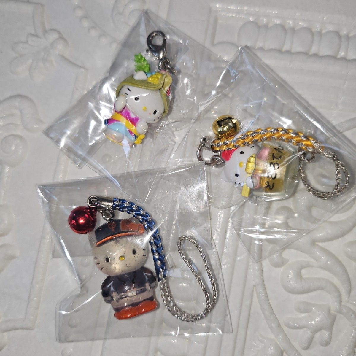 レア ご当地キティ ハローキティ ストラップ 根付 台湾 台北 機場限定