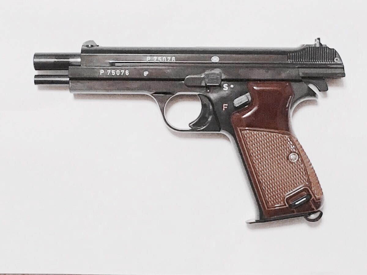 絶版！稀少】「SIGP210」マルコシ エアーコッキングガン(美品) 【公式