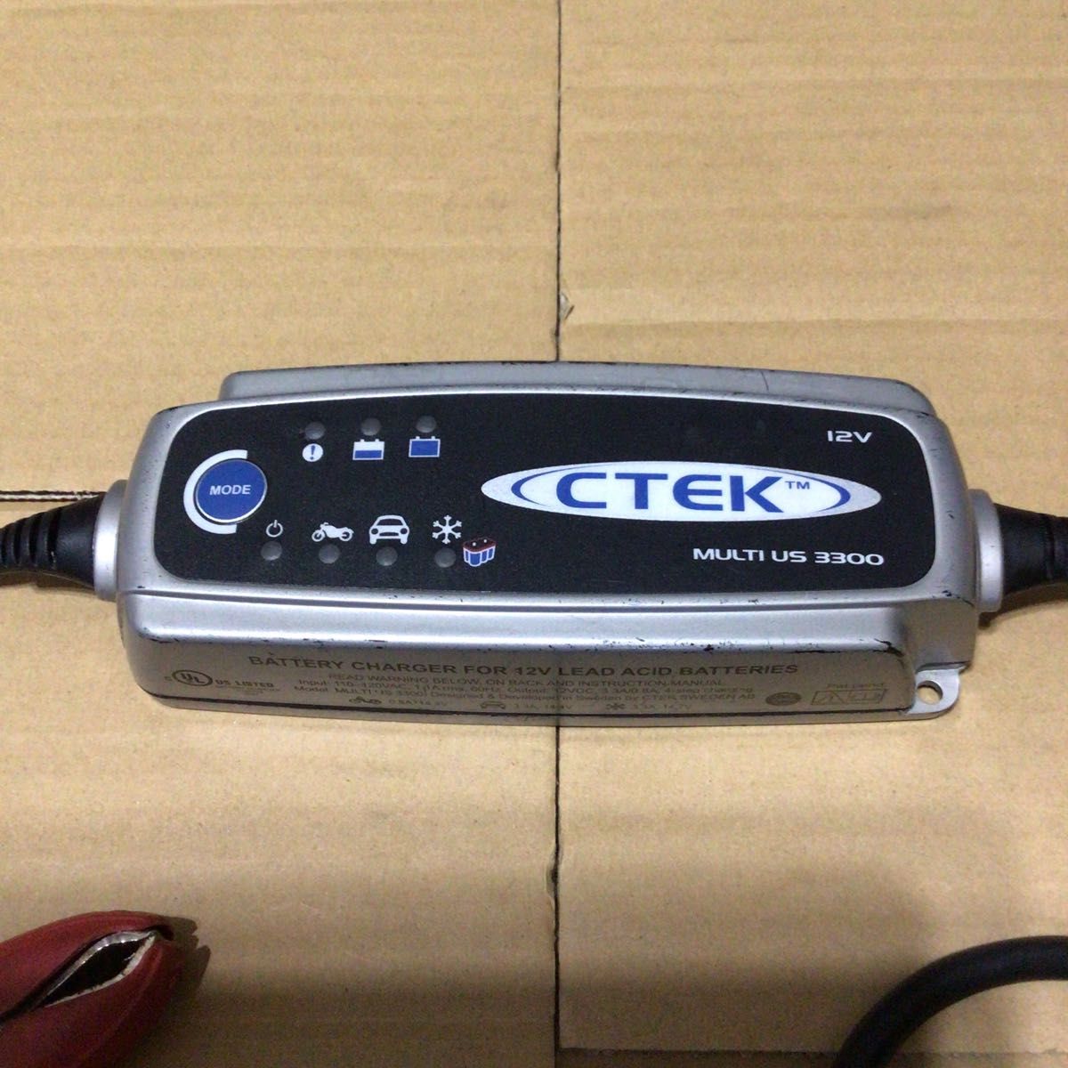 CTEK MULTI US 3300 バッテリー充電器 12v シーテック バッテリー