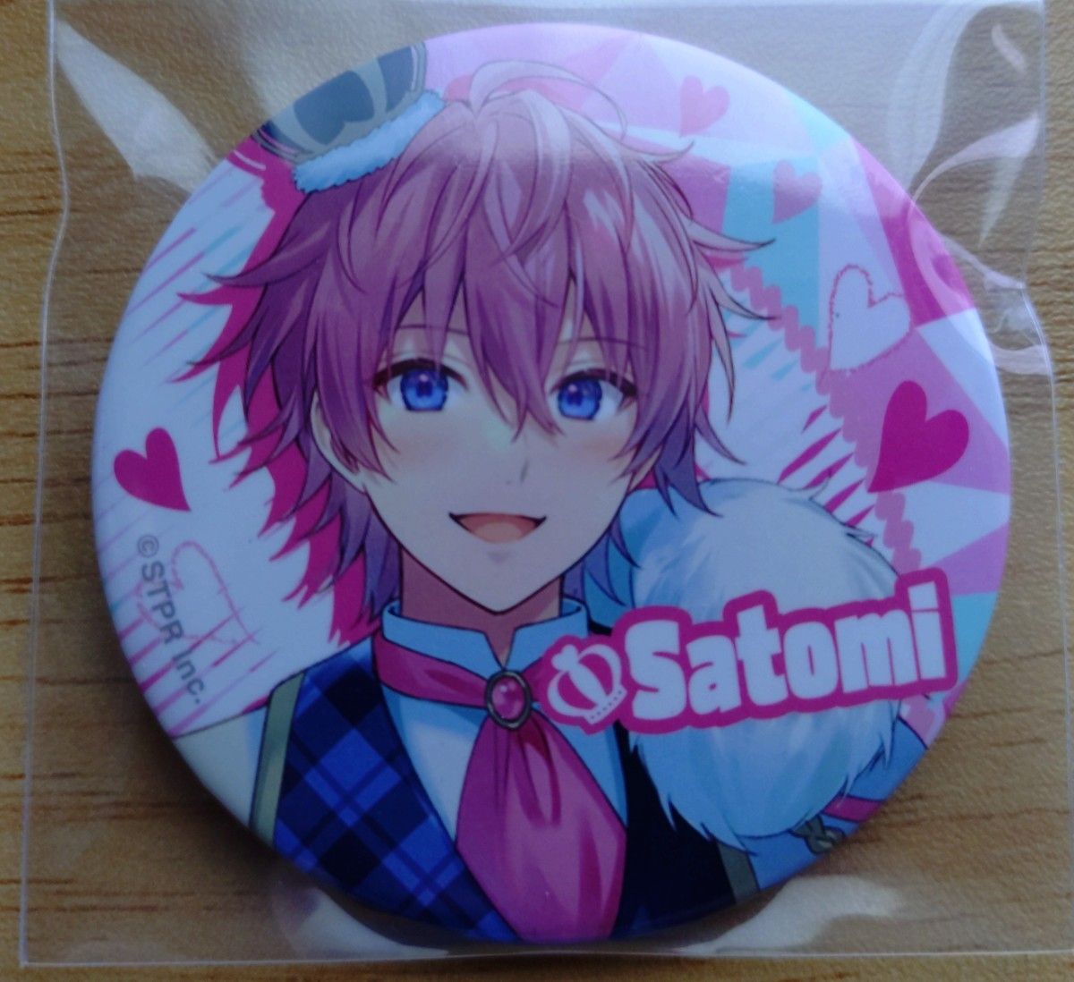 すとぷり 缶バッジ くじ 2022 ニューイヤー 新年 さとみくん 缶バッジ