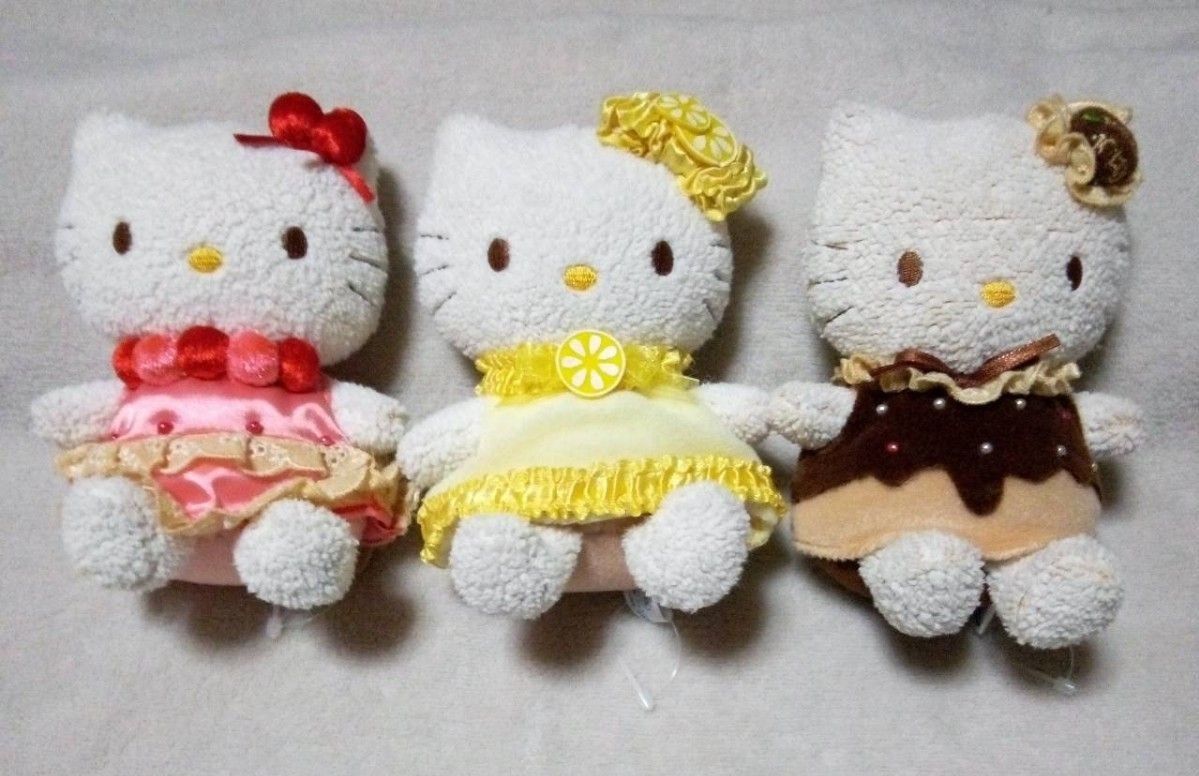 ハローキティ ぬいぐるみ フルーツ まとめ売り 12個セット ケーキ