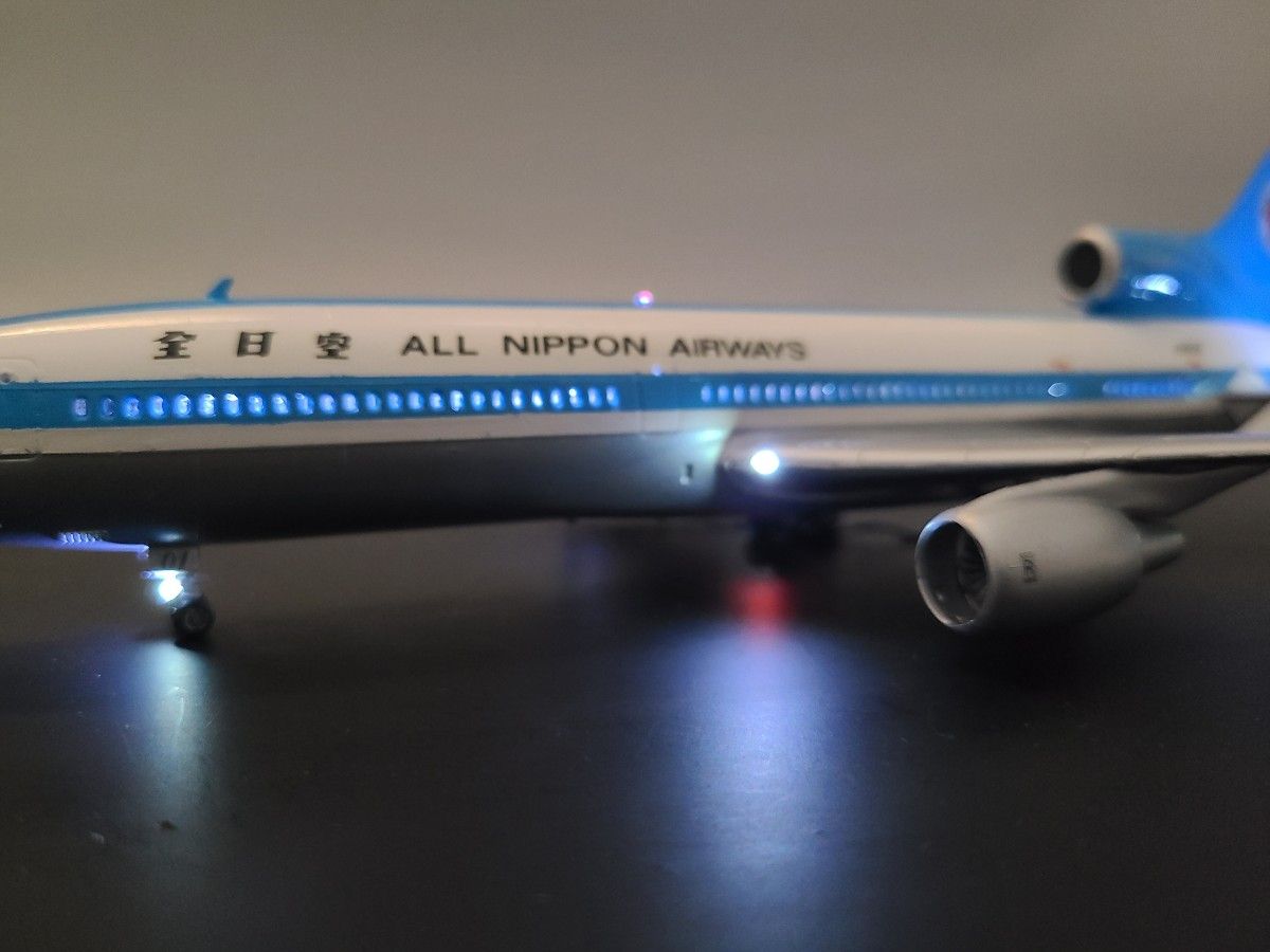 全日空 L-1011 トライスター (モヒカン塗装)リアルモーターライズ完成