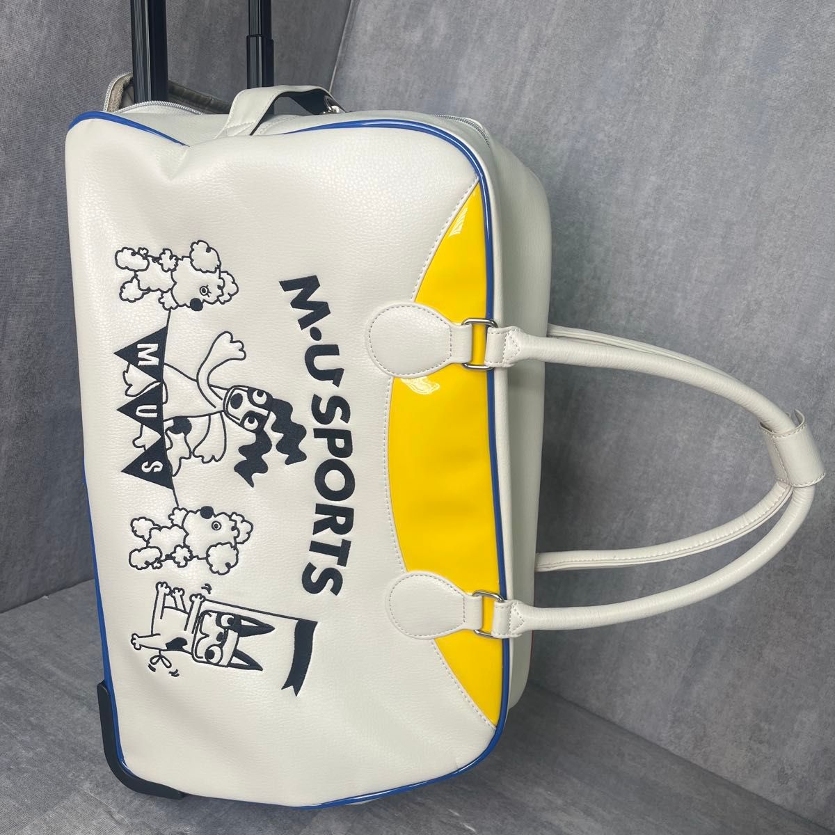 M U SPORTS ミエコウエサコ キャスター付き ボストンバッグ ゴルフ