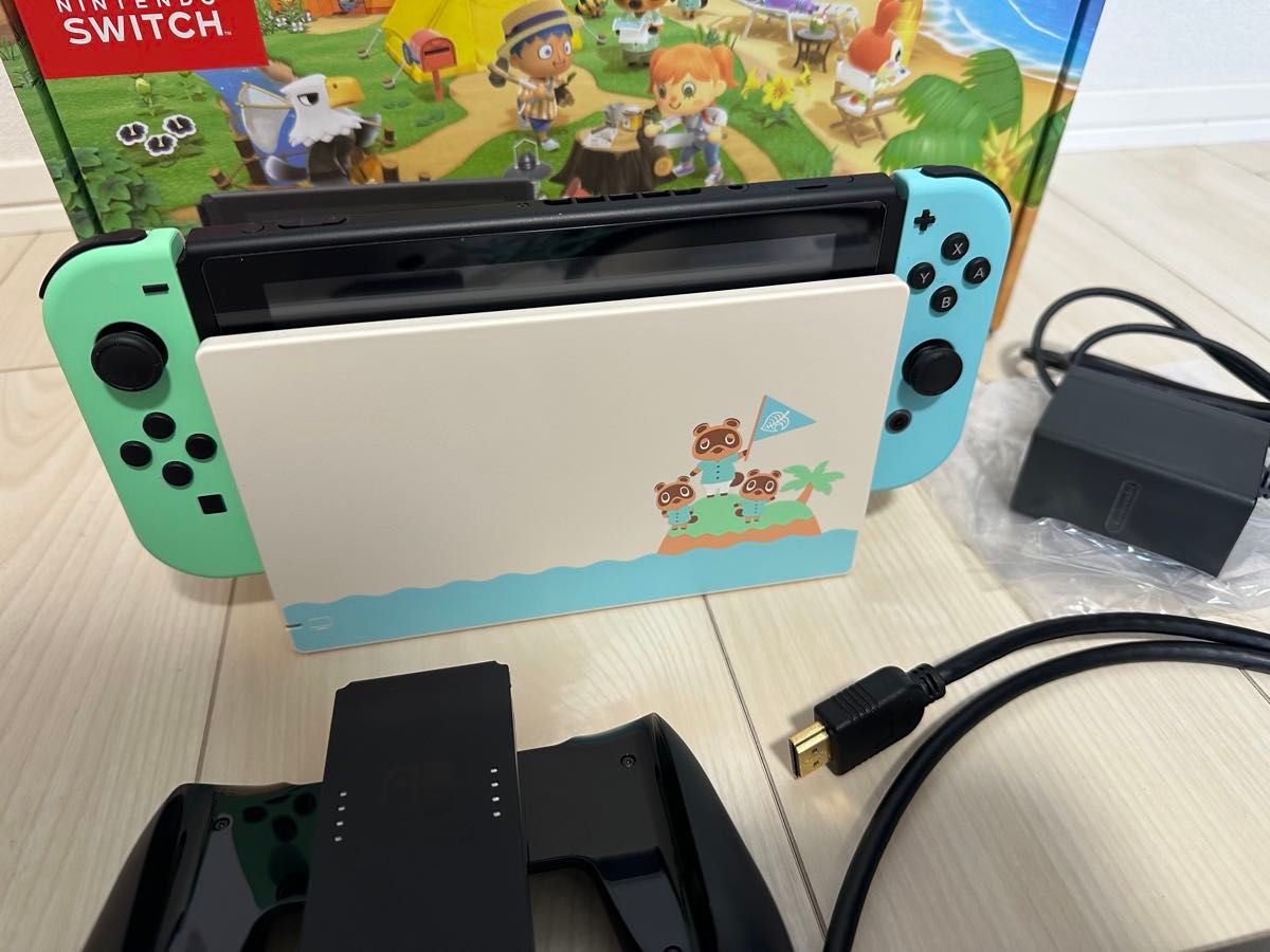 Nintendo Switch どうぶつの森セット 初期化済み ソフトなし MicroSD
