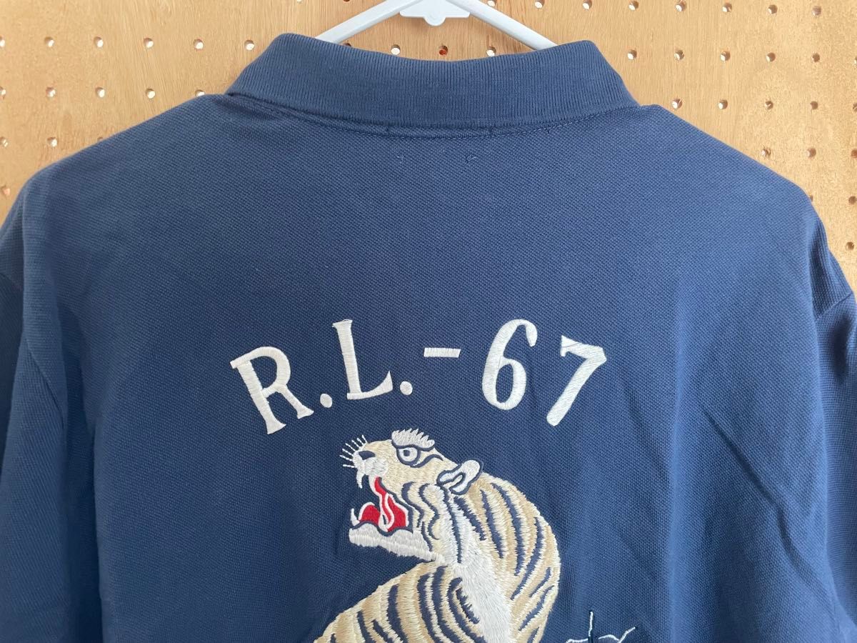 テ*ん様 US-RL NEW YORK 67 スウェット ラルフローレン 虎 刺 ラルフ