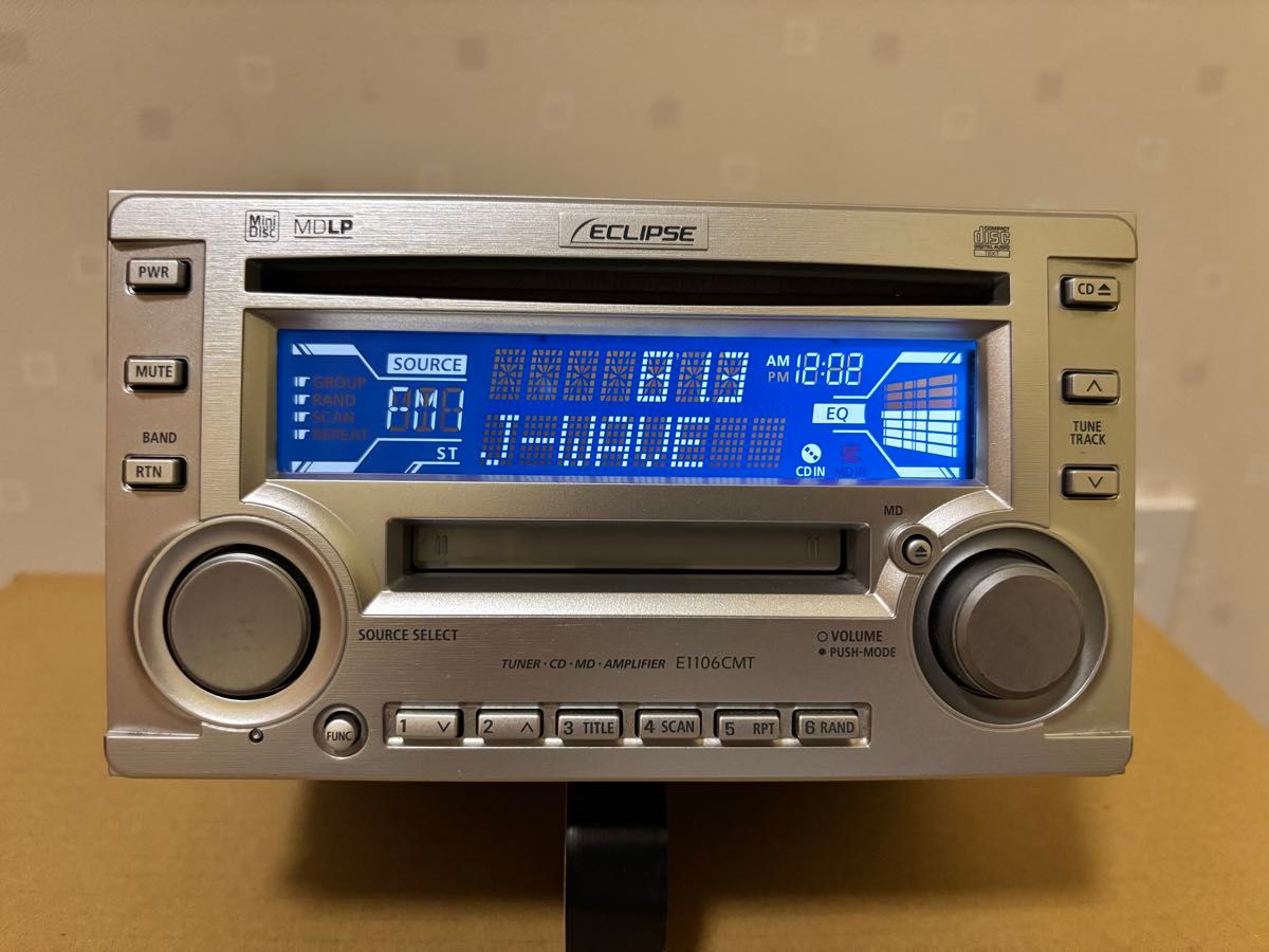 ECLIPSE（イクリプス）E3303CMT CD/MDデッキ AUX対応 ECLIPSE