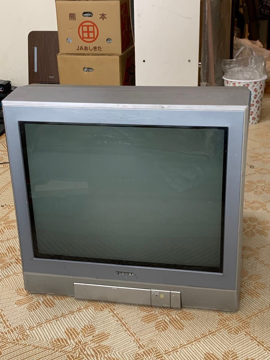 ジャンク 関東限定 ブラウン管 TOSHIBA TV ブラウン管テレビ 21ZS17