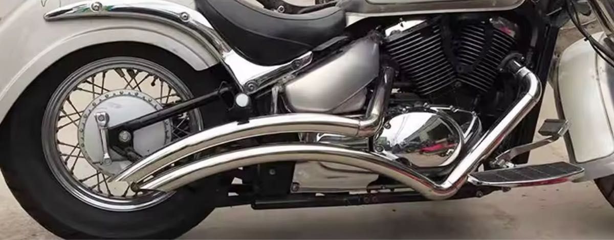 新品未使用 ベントマフラー イントルーダークラシック400 ブルバード