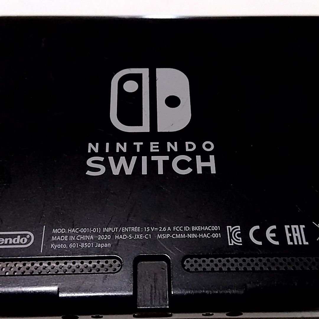 Nintendo switch 本体のみ 動作OK 2020年製 バッテリー強化版 任天堂