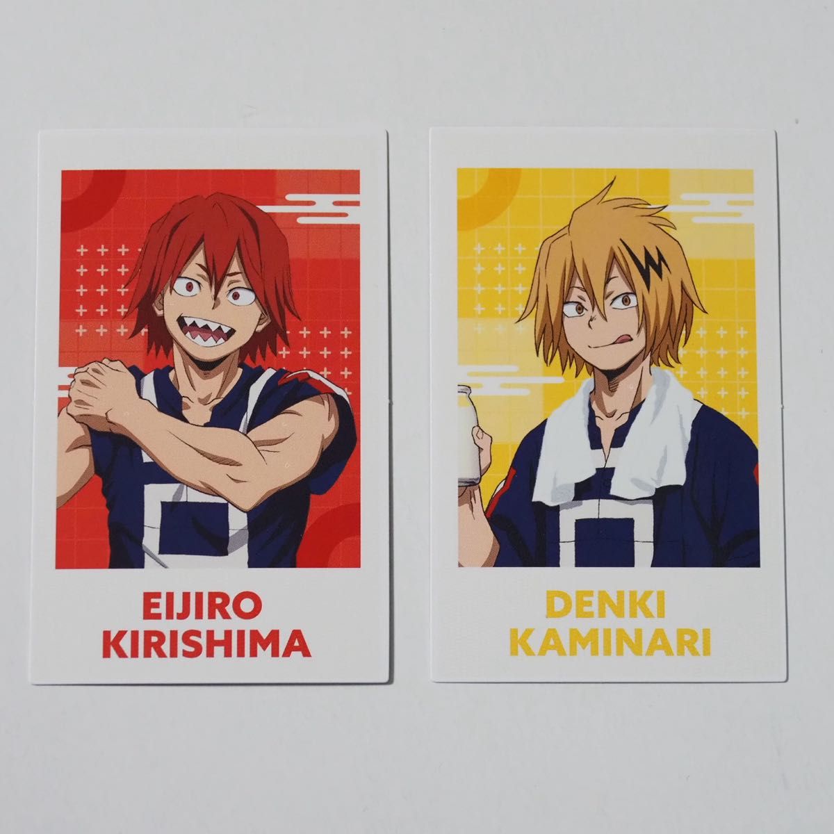 切島鋭児郎 上鳴電気 極楽湯 ヒロアカ ポラショットコレクション お