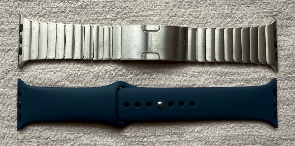 Apple Watch 42mm 純正バンド リンクブレスレット シルバー MUHL2FE/A