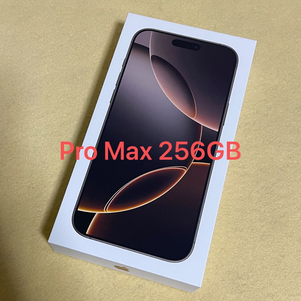 本日購入 /新品/未開封】iPhone 16 Pro Max 256GB デザート Apple版SIM