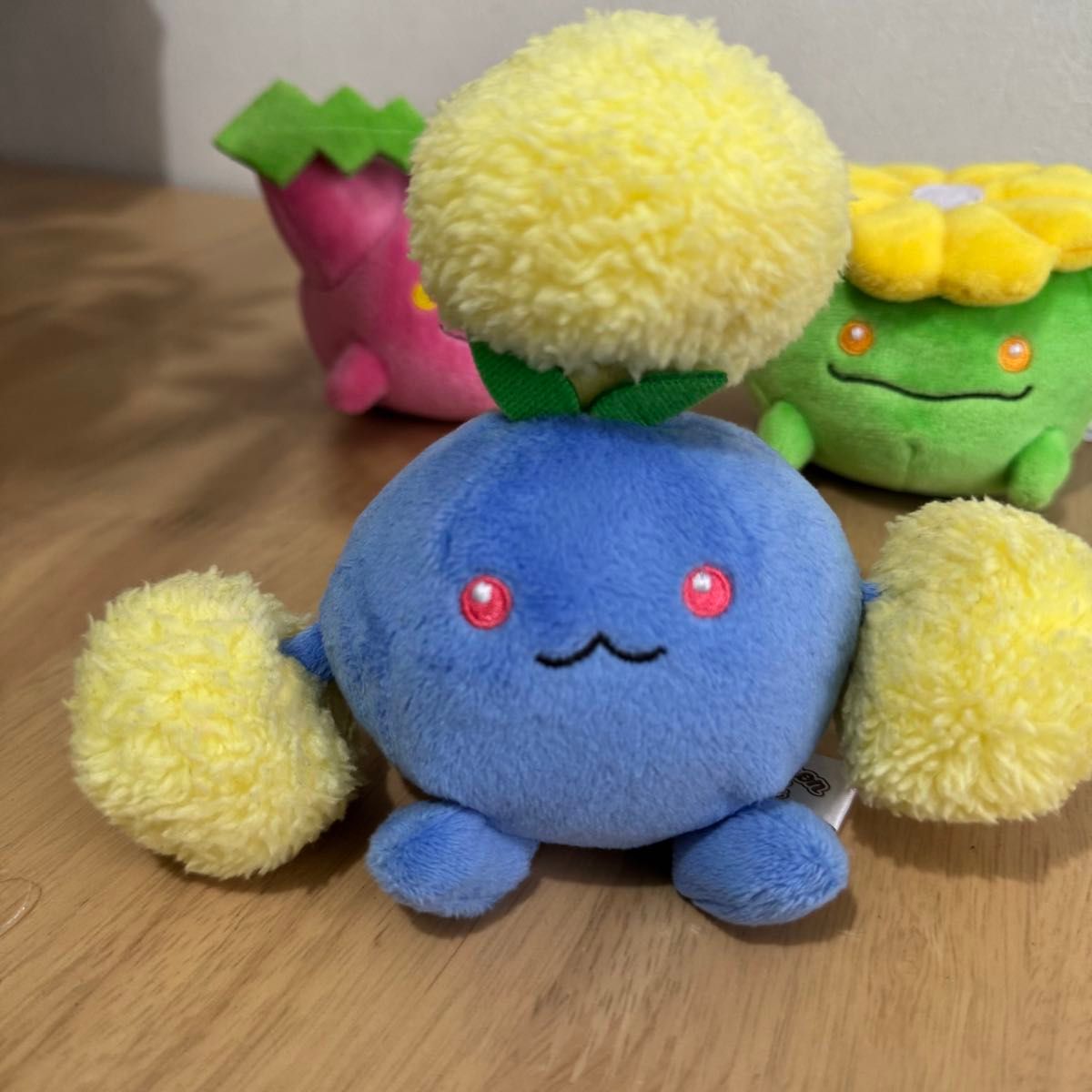 美品】 ハネッコ ポポッコ ワタッコ pokemon fit ぬいぐるみ 3体セット