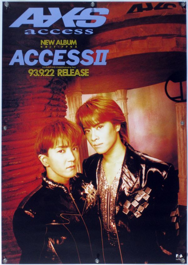 Yahoo!オークション - access アクセス 浅倉大介 貴水博之 ポスター 24
