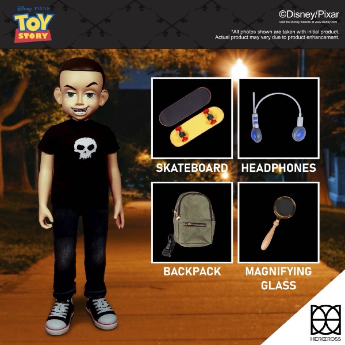 HEROCROSS トイ・ストーリー シド60cmフィギュア｜Yahoo!フリマ（旧