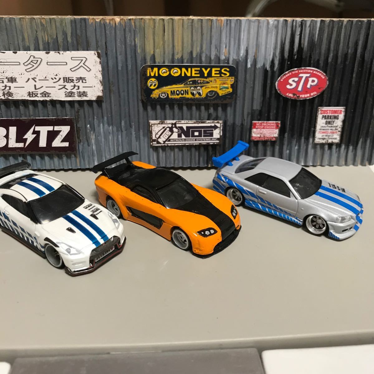 ホットウィール カスタム ワイルドスピード RX-7 トミカ 京商 ベル