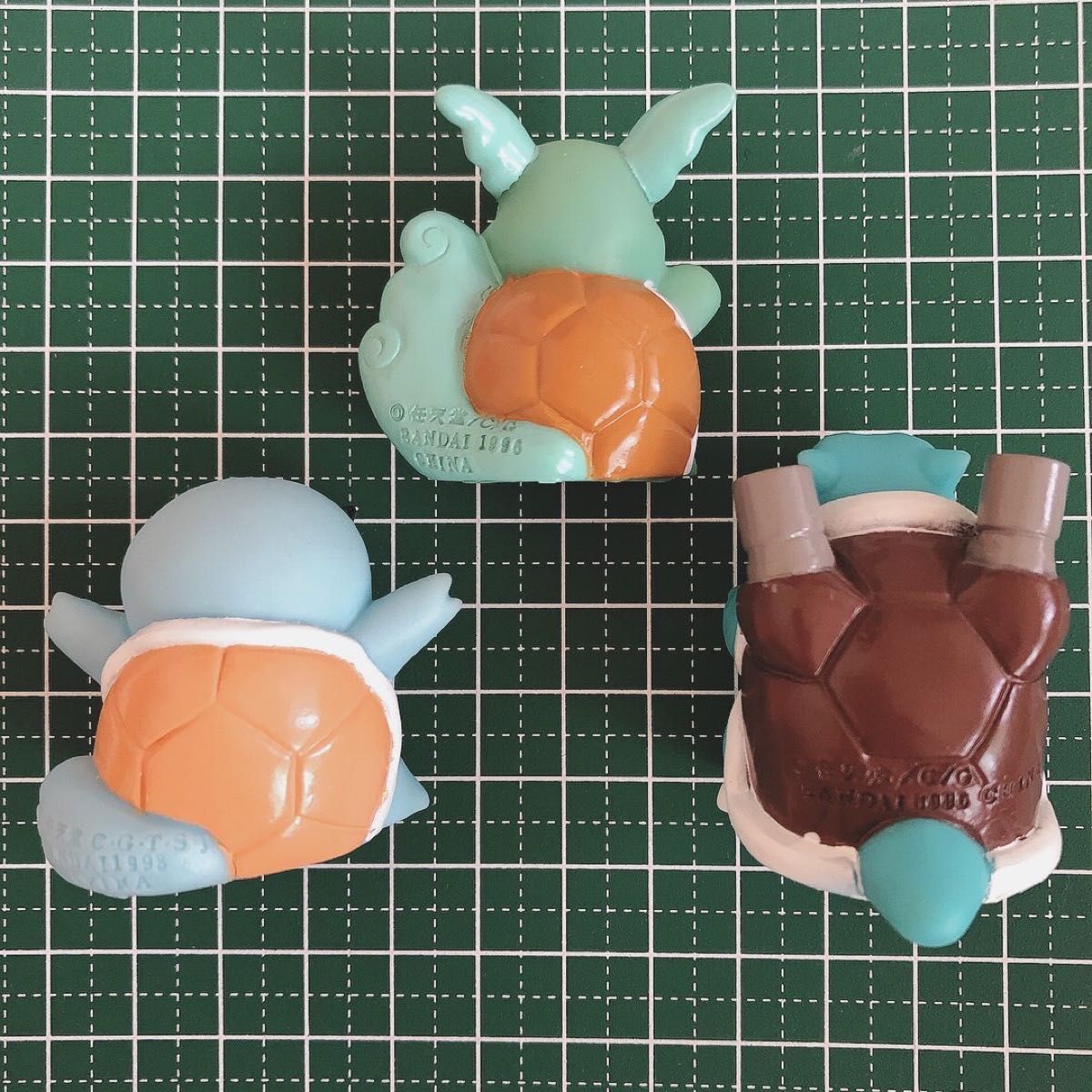 ポケモンキッズ フィギュア ソフビ 指人形 ゼニガメ カメール