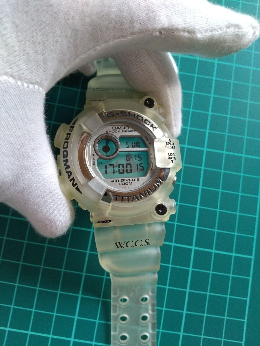 CASIO G-SHOCK1998年 二代目WCCS フロッグマン DW-8201WC-8T 未使用