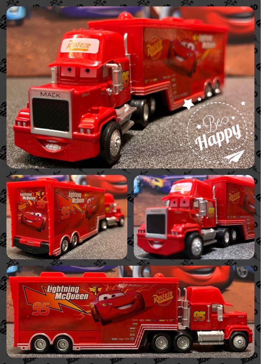 新品】カーズ マック トラック トレーラー マックイーンNO95 単体