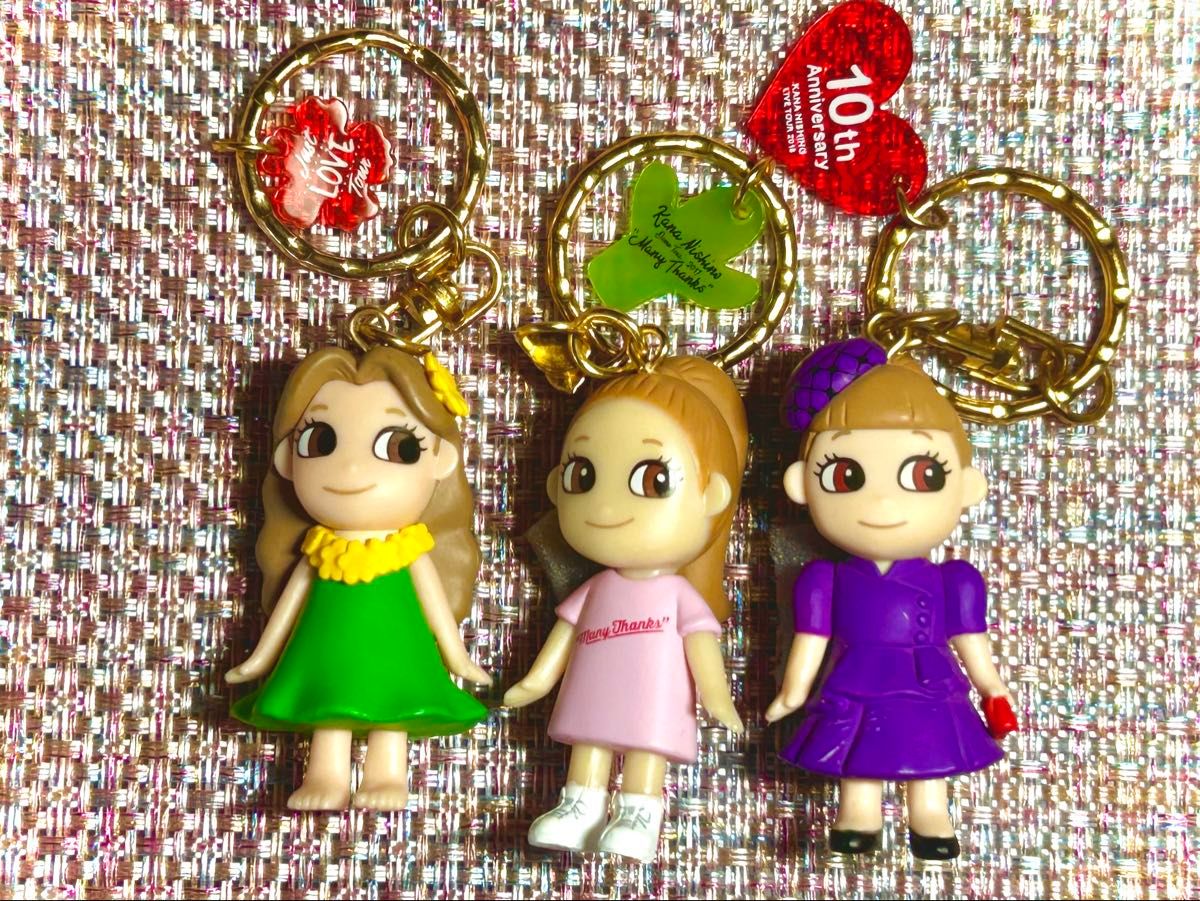 西野カナ マスコットキーホルダー 全9種 新品未開封&美品｜Yahoo