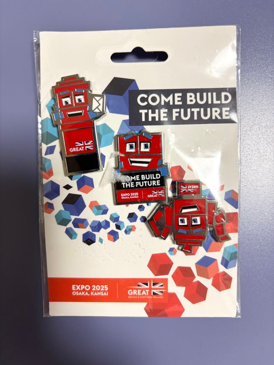 大阪万博 英国館 イギリス館 ピンバッジ｜Yahoo!フリマ（旧PayPayフリマ）