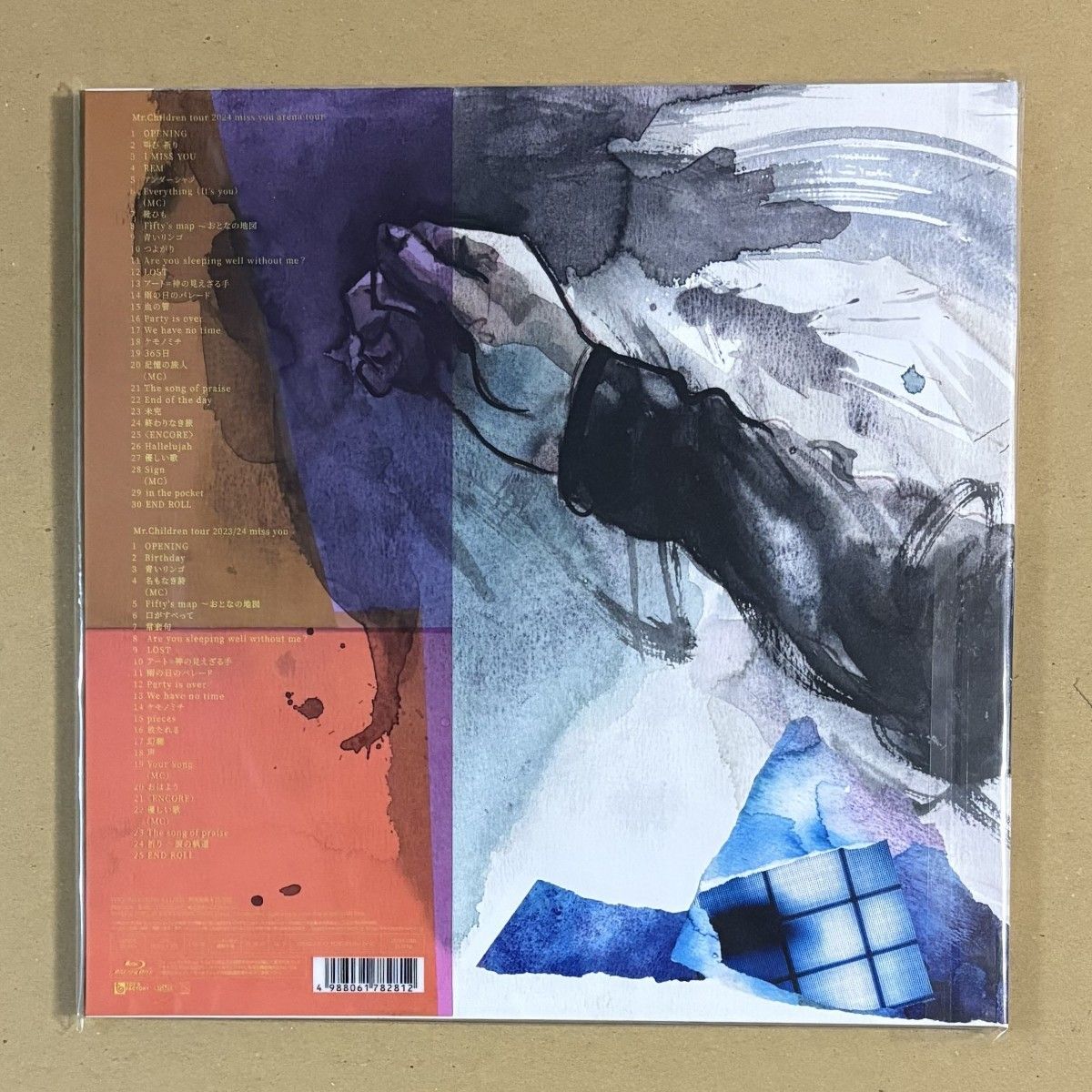 Mr Children「miss you LIVE (Blu-ray)」(先着特典 ステッカー付き
