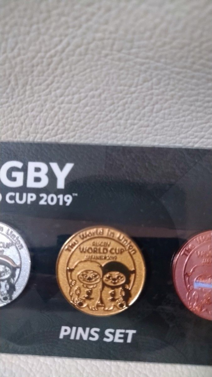 ラグビーワールドカップ2019 ピンバッジ RUGBYWORLD CUP 2019 9-396
