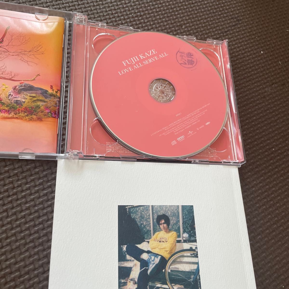 レンタル仕様（使用）CD 藤井風 /LOVE ALL SERVE ALL 初回盤2枚組