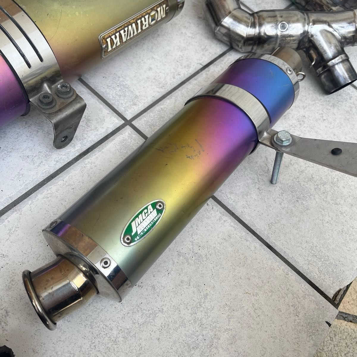希少品】車検対応フルエキモリワキ2本出しマフラー CBR1000RR SC57