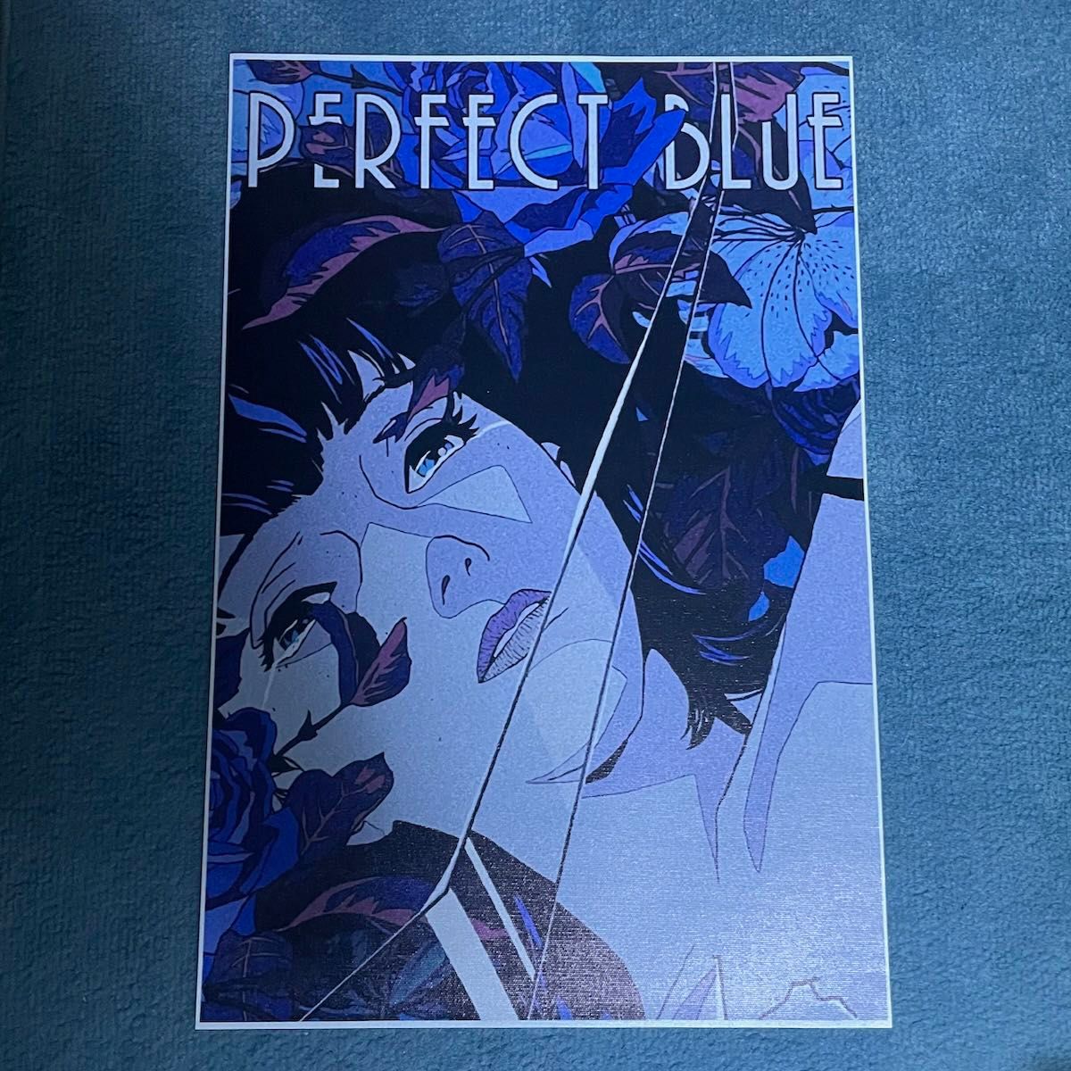 A3変形サイズ PERFECT BLUE パーフェクトブルー 防水キャンパス