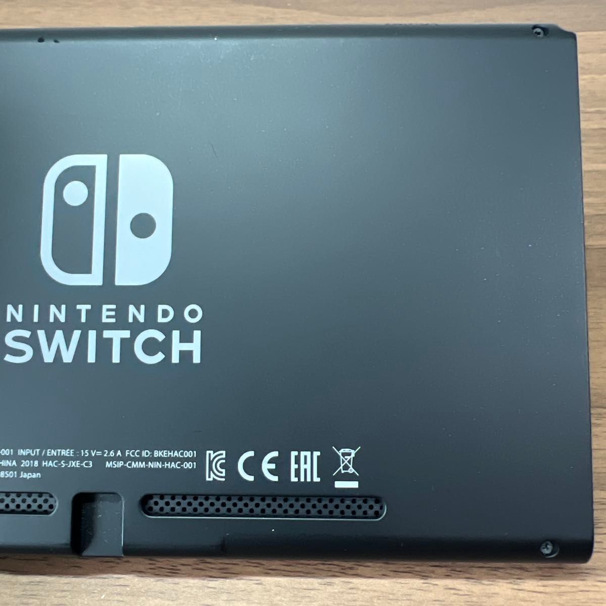 本体美品・画面良好 Nintendo Switch HAC 旧型 本体 2018年製 付属品完
