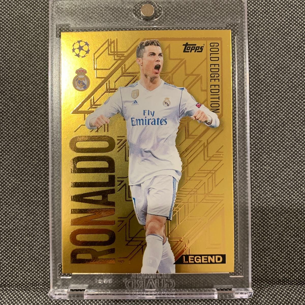 値下げ不可 クリスティアーノ・ロナウド topps GOLD EDGE EDITION