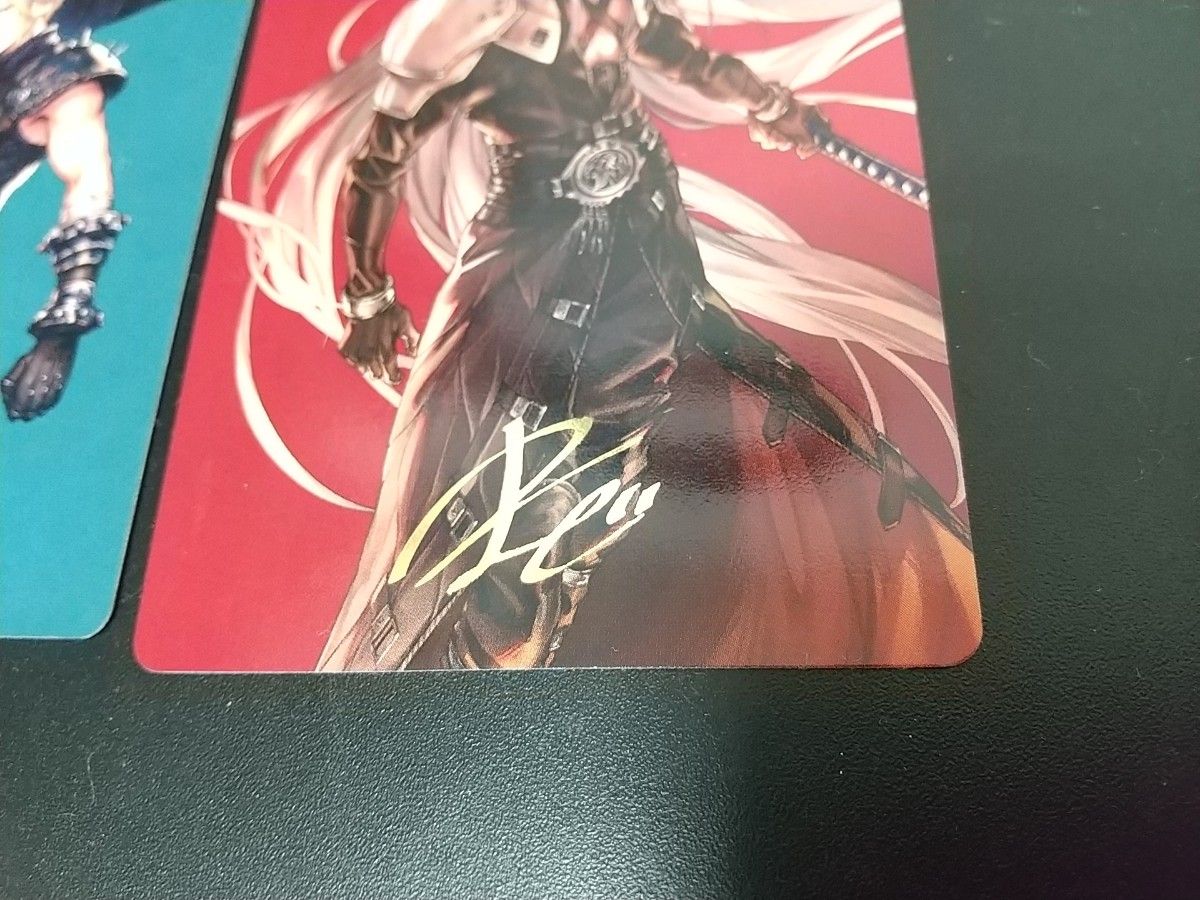 MTG FF ファイナルファンタジー アートカード セフィロス クラウド