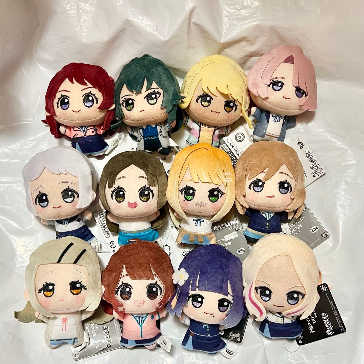 学園アイドルマスター 学マス ちびぐるみ ぬいぐるみ vol 1〜4 全12種