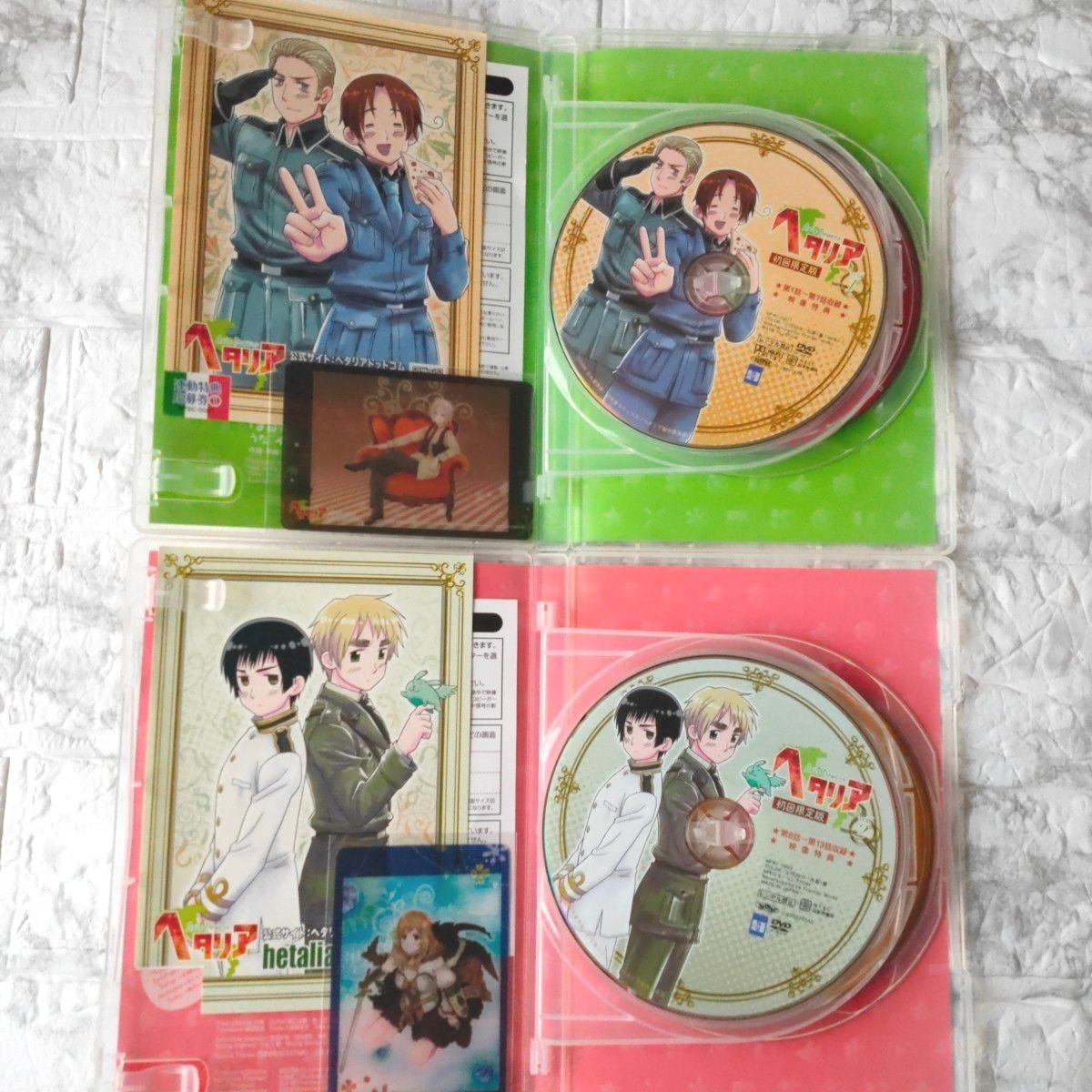 ヘタリア アニメDVD AXIS POWERS 初回限定版 全巻セット｜Yahoo!フリマ
