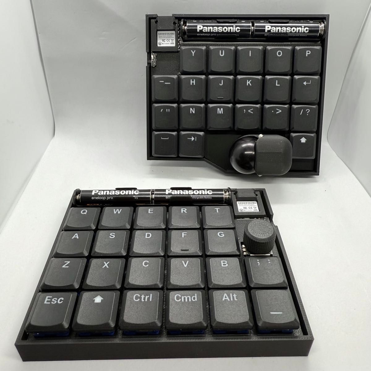 cool642tb 無線 分割 トラックボール オーソリニア キーボード セット