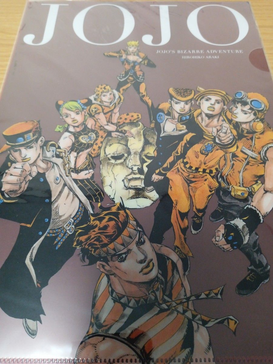 ジョジョ展 2012 クリアファイル 荒木飛呂彦原画展 JOJO 承太郎
