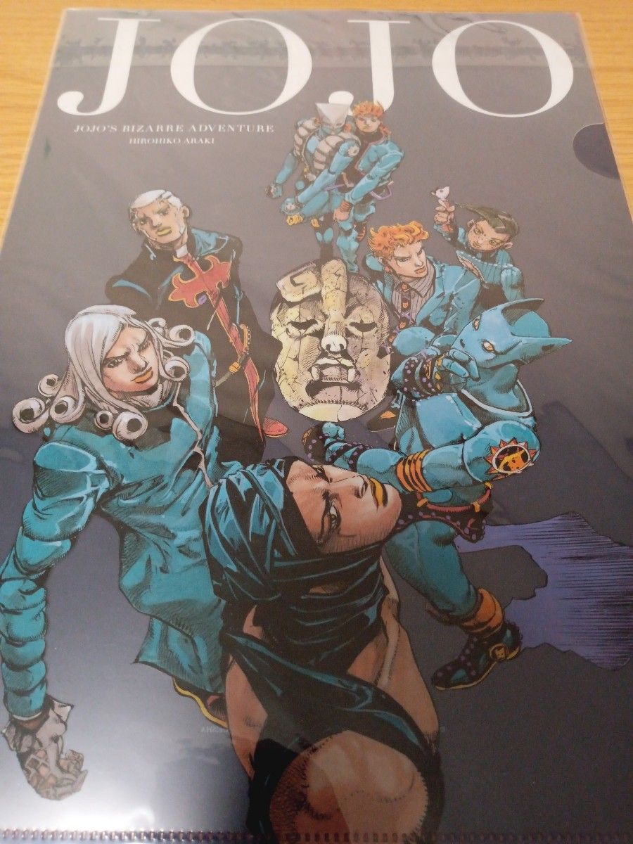 ジョジョ展 2012 クリアファイル 荒木飛呂彦原画展 JOJO 承太郎