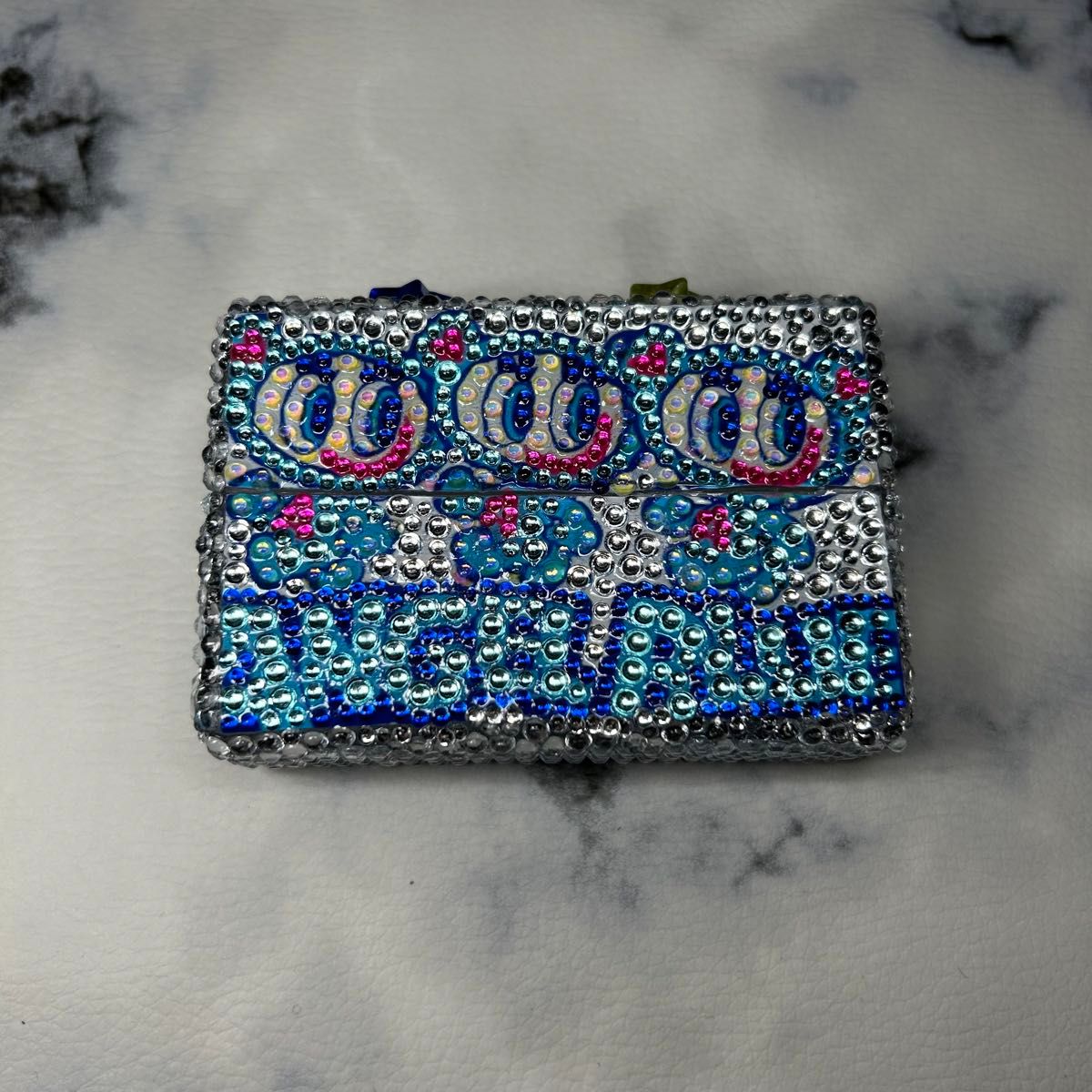 シガレットケース エンジェルブルー ナカムラくん iQOSデコ 電子タバコ