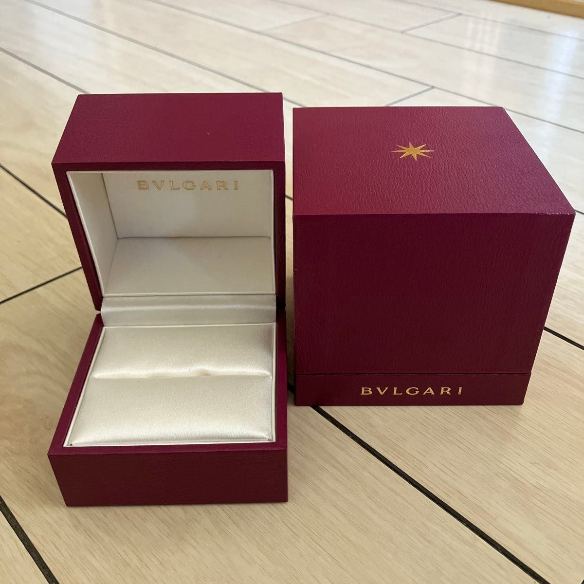 ジュエリーボックス ジュエリーケース ブルガリ 空箱 リング BVLGARI