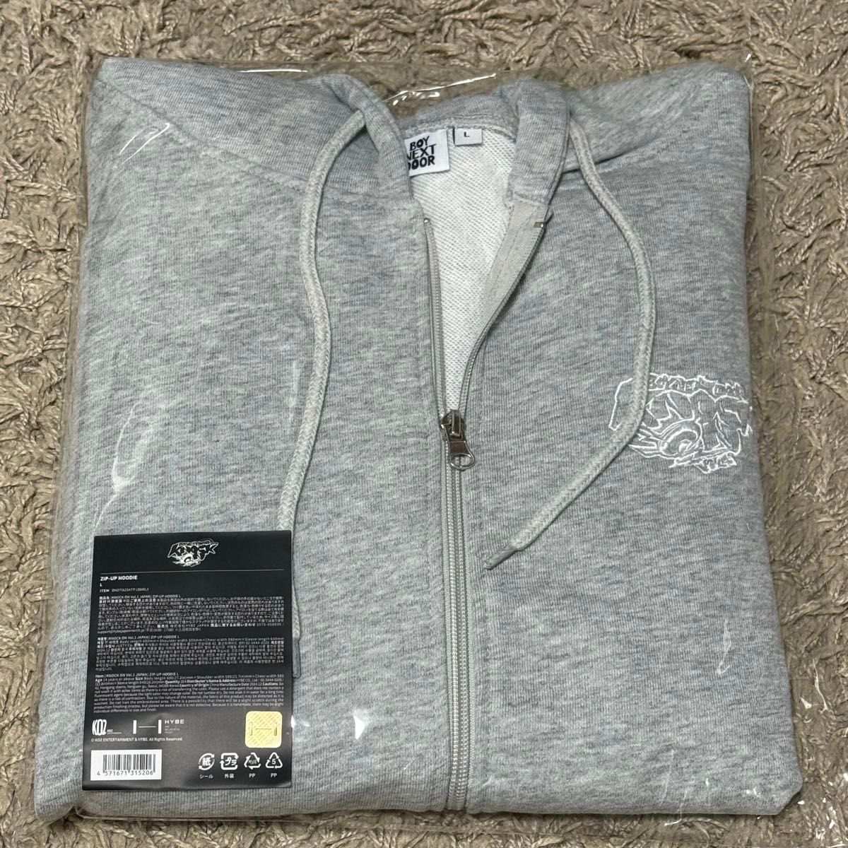 BOYNEXTDOOR KNOCK ON Vol 1 IN JAPAN ZIP-UP HOODIE パーカー フード