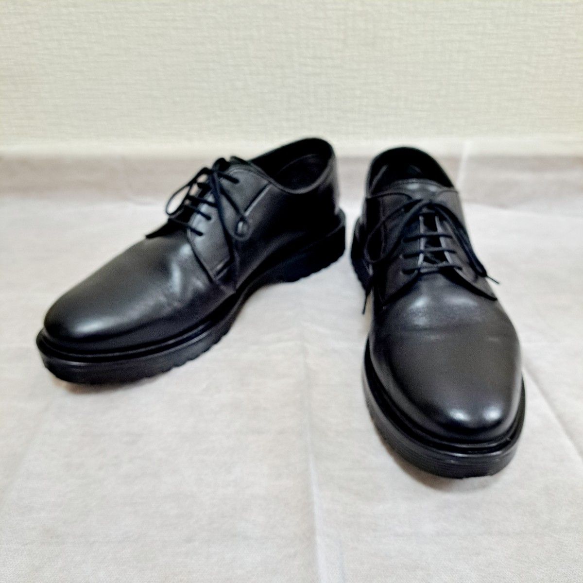 GU リアルレザー プレーントゥシューズ 27cm｜Yahoo!フリマ（旧PayPay