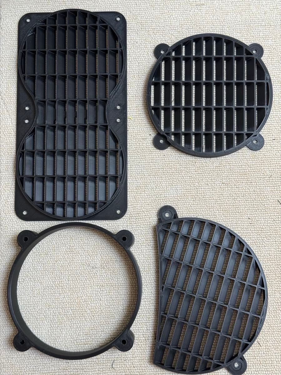 ハイエース200 ECOFLOW WAVE2/3 排気ダクトパネル用防雨フード