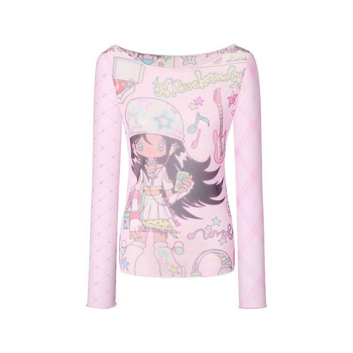 新品】ピチT フェアリーグランジ 女の子 y2k 平成ギャル 古着