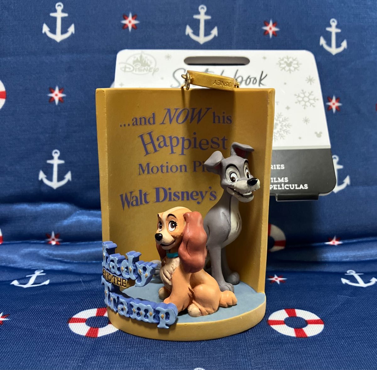 ディズニー わんわん物語 レディ & トランプ オーナメント レガシー 70