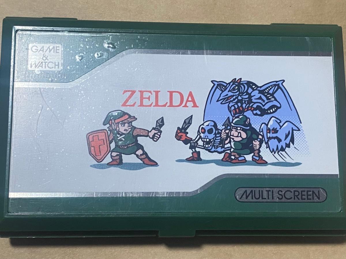 ゲームウォッチ 北米版 ZELDA(ゼルダ)マルチスクリーン ゼルダの伝説