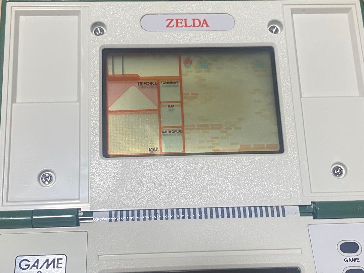 ゲームウォッチ 北米版 ZELDA(ゼルダ)マルチスクリーン ゼルダの伝説
