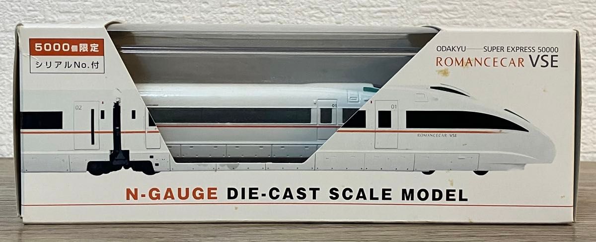 Nゲージ ダイキャストモデル 小田急ロマンスカー VSE シリアルナンバー